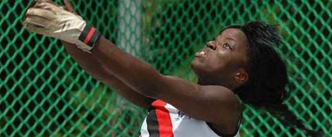 JO 2016 : Amy Sène envisage sa préparation avec les lanceurs français. - wiwsport Amy Sene une